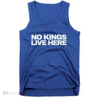 No Kings Live Here Tank Top thumb 0