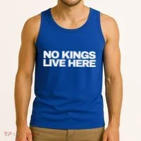 No Kings Live Here Tank Top thumb 3