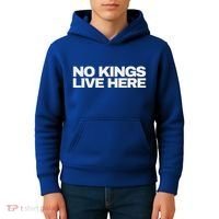 No Kings Live Here Kids Hoodie thumb 4