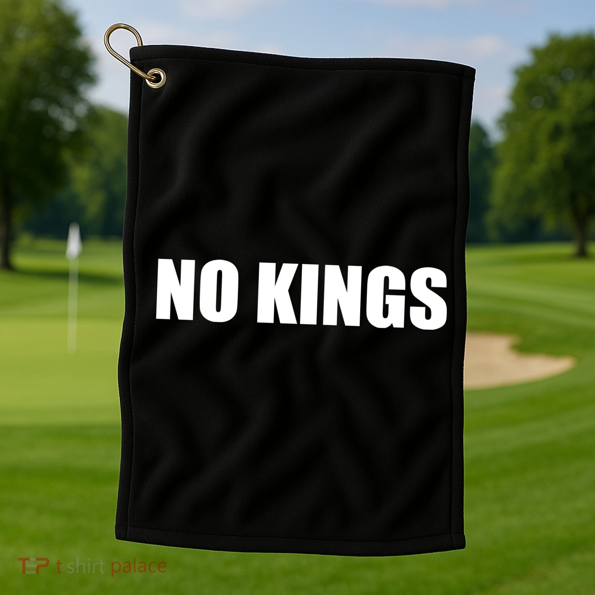 NO KINGS Golf Towel