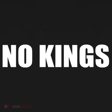 NO KINGS Cropped Pullover Crew
