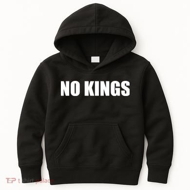 NO KINGS Kids Hoodie