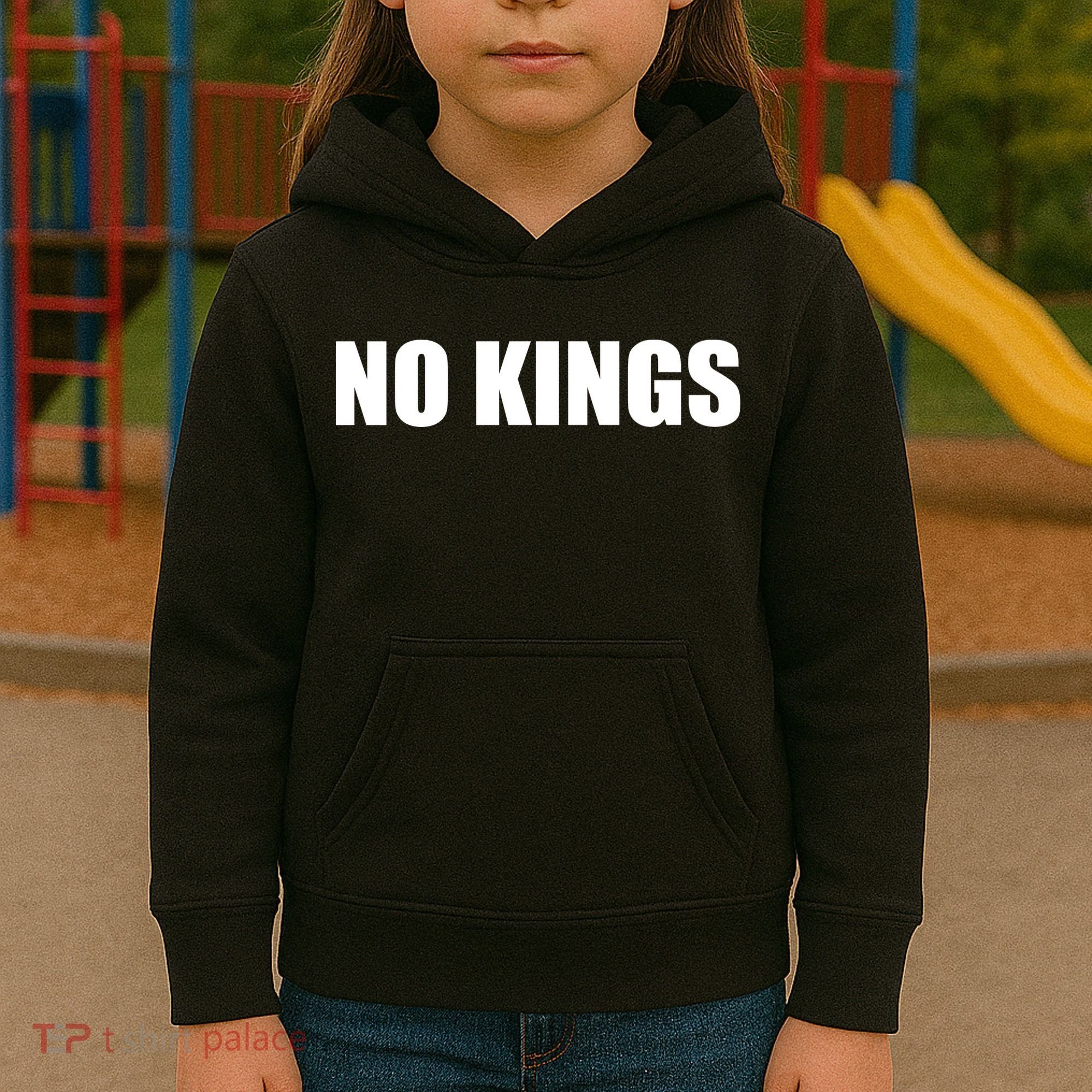 NO KINGS Kids Hoodie