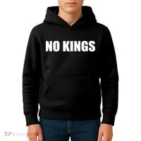 NO KINGS Kids Hoodie thumb 4