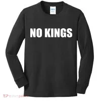 NO KINGS Kids Long Sleeve Shirt thumb 0