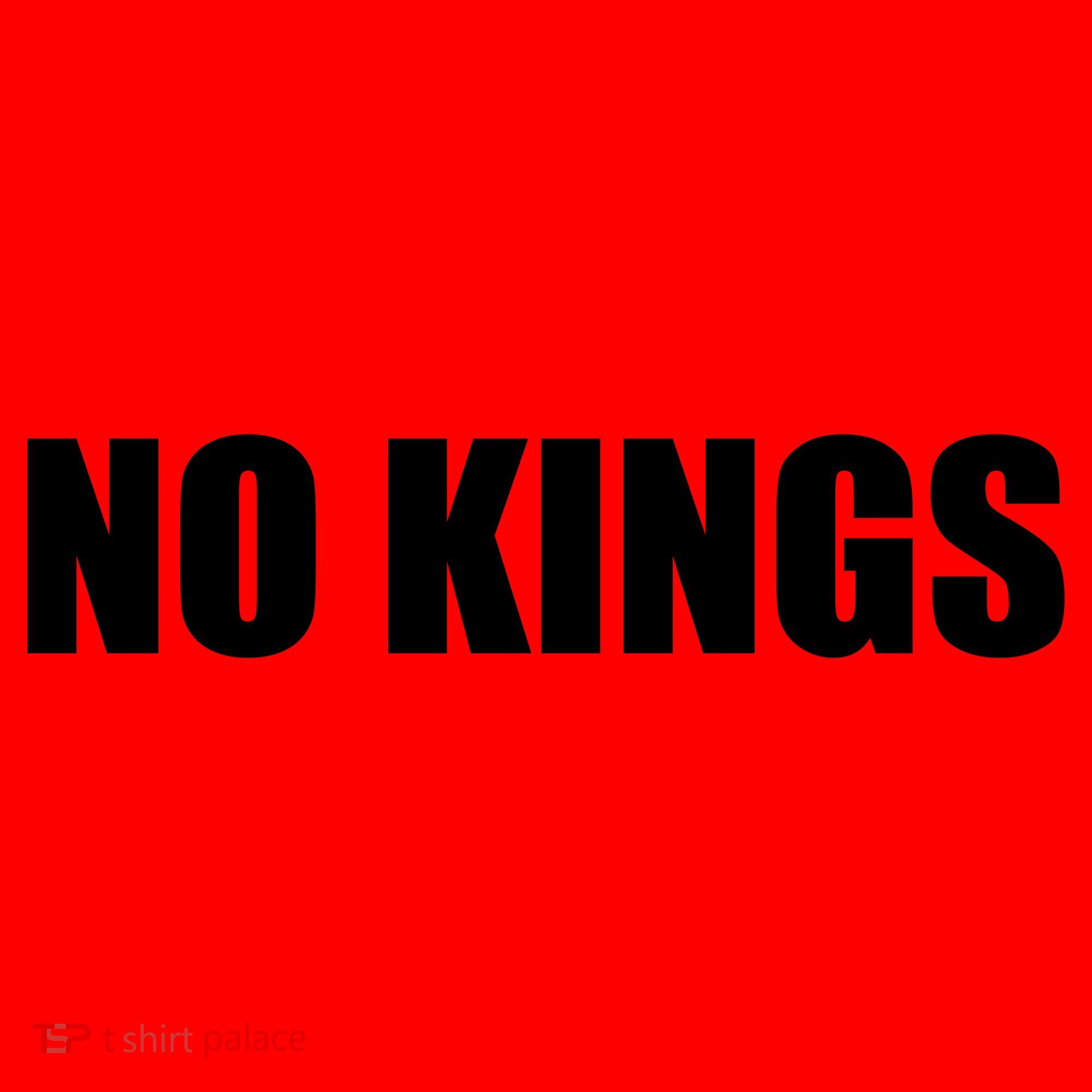 NO KINGS Santa Hat