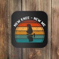 New Knee New Me Knee Surgery Knee Replacement Coaster thumb 0