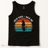 New Knee New Me Knee Surgery Knee Replacement Tank Top thumb 2