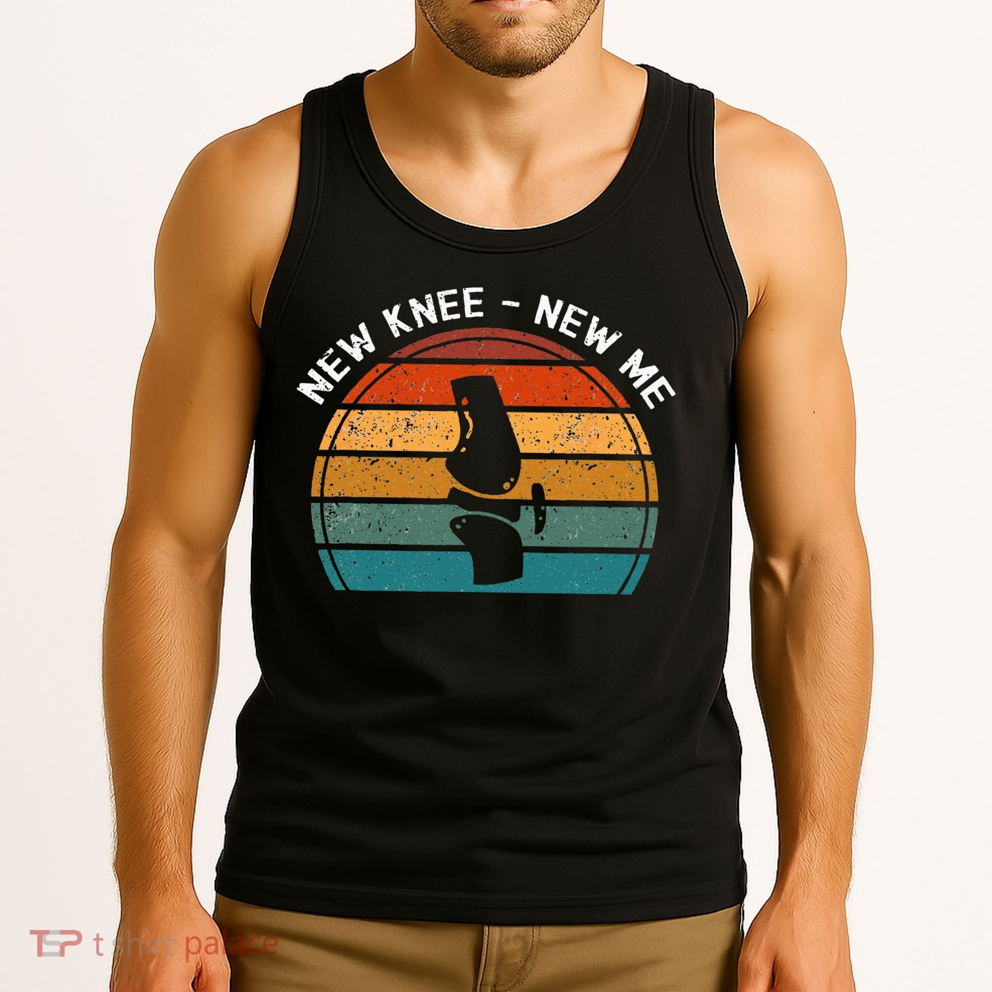 New Knee New Me Knee Surgery Knee Replacement Tank Top