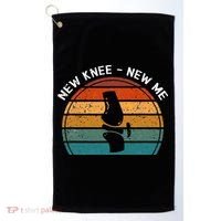 New Knee New Me Knee Surgery Knee Replacement Golf Towel thumb 0