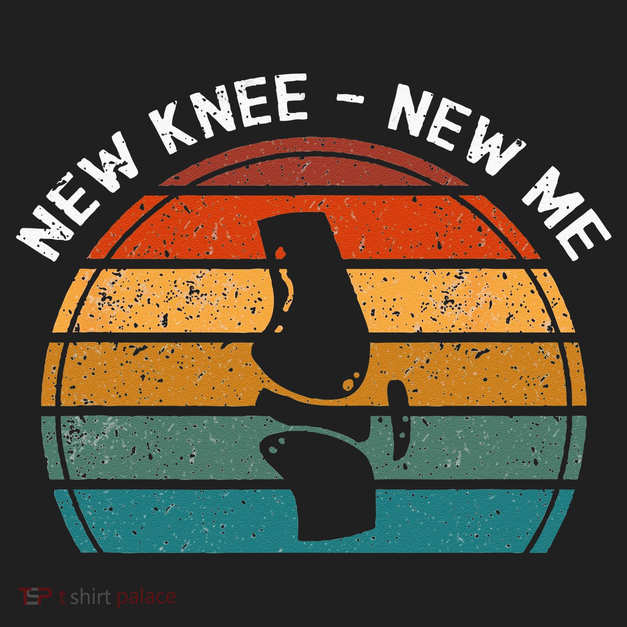 New Knee New Me Knee Surgery Knee Replacement Golf Towel