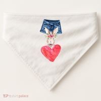 Newjeans Kpop New Jeans Kpop Newjeans K Pop New Jeans K Pop USA-Made Doggie Bandana thumb 0