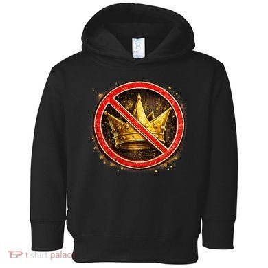 No Kings Toddler Hoodie