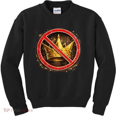 No Kings Kids Sweatshirt
