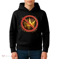 No Kings Kids Hoodie thumb 4
