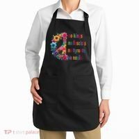 No Kings No Fascists No Tyrants No Nazis Apron thumb 2