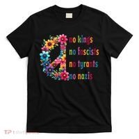 No Kings No Fascists No Tyrants No Nazis T-Shirt thumb 0