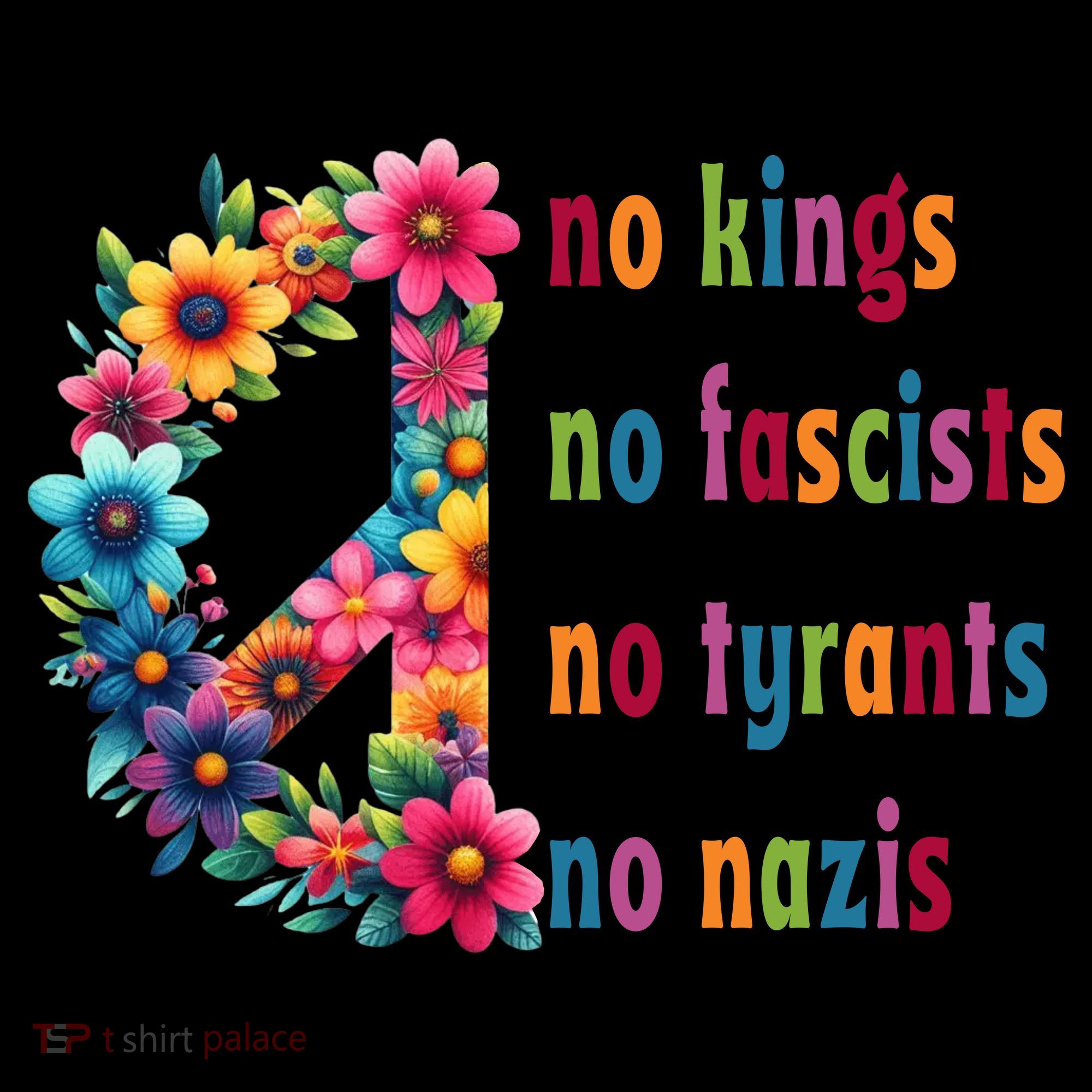 No Kings No Fascists No Tyrants No Nazis Coffee Mug