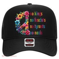 No Kings No Fascists No Tyrants No Nazis Hat thumb 0