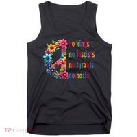 No Kings No Fascists No Tyrants No Nazis Tank Top thumb 0