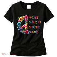 No Kings No Fascists No Tyrants No Nazis Women's T-Shirt thumb 0