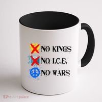 No Kings No I.C.E. No Wars Coffee Mug thumb 1
