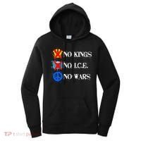 No Kings No I.C.E. No Wars Women's Hoodie thumb 0