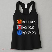 No Kings No I.C.E. No Wars Women's Tank Top thumb 3