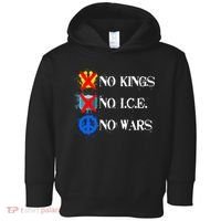 No Kings No I.C.E. No Wars Toddler Hoodie thumb 0