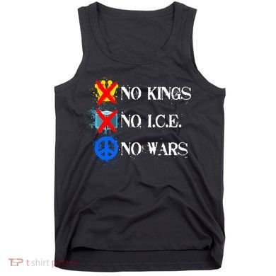 No Kings No I.C.E. No Wars Tank Top