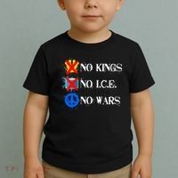 No Kings No I.C.E. No Wars Toddler T-Shirt thumb 2