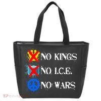No Kings No I.C.E. No Wars Tote Bag thumb 0