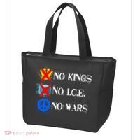 No Kings No I.C.E. No Wars Tote Bag thumb 3