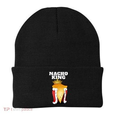 Nacho King Nacho Lover Gift Cute Mexican Nachos Gift Beanie