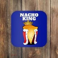 Nacho King Nacho Lover Gift Cute Mexican Nachos Gift Coaster thumb 0