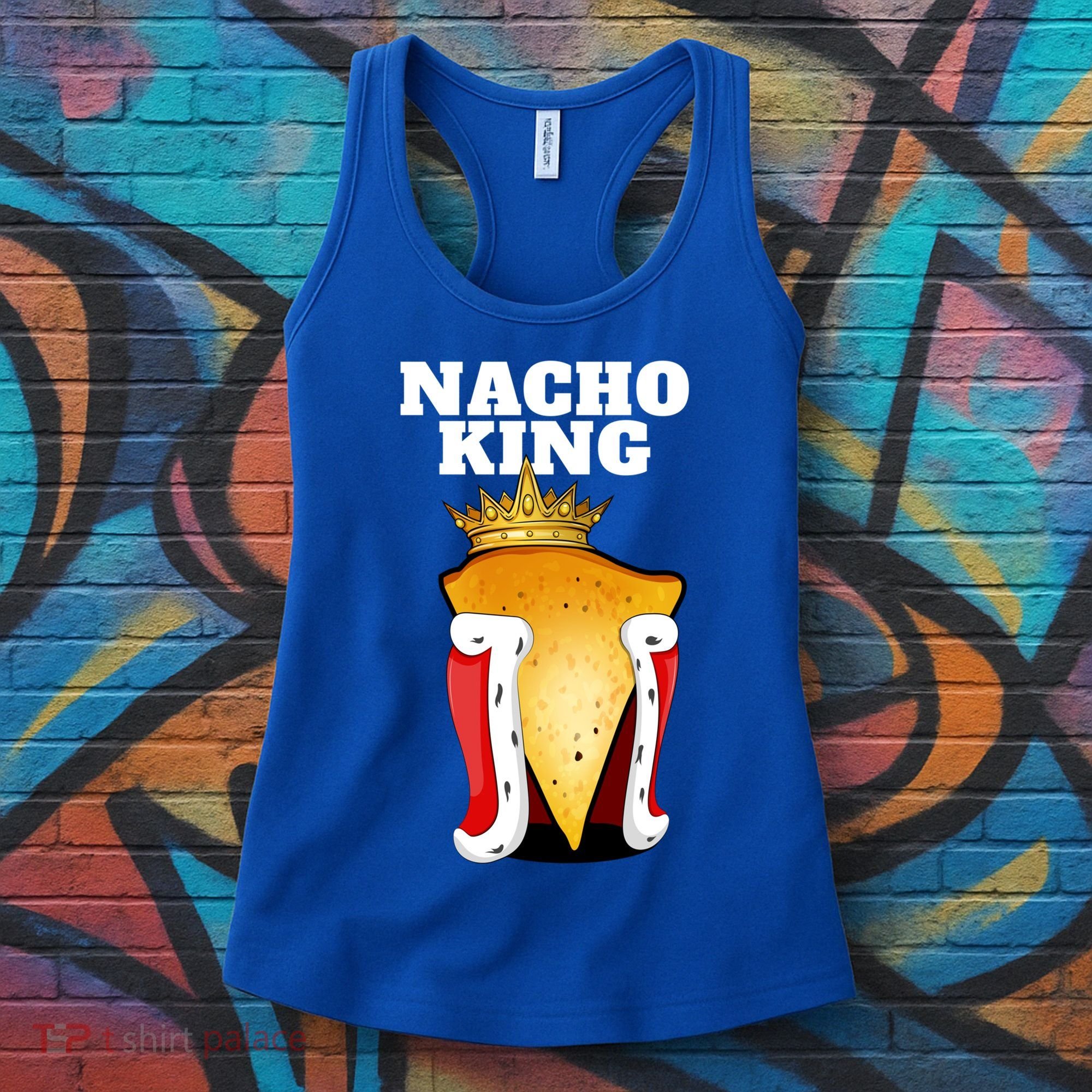 Nacho King Nacho Lover Gift Cute Mexican Nachos Gift Women's Tank Top
