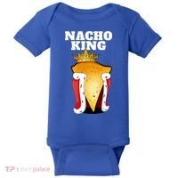 Nacho King Nacho Lover Gift Cute Mexican Nachos Gift Baby Bodysuit thumb 0