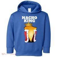 Nacho King Nacho Lover Gift Cute Mexican Nachos Gift Toddler Hoodie thumb 0