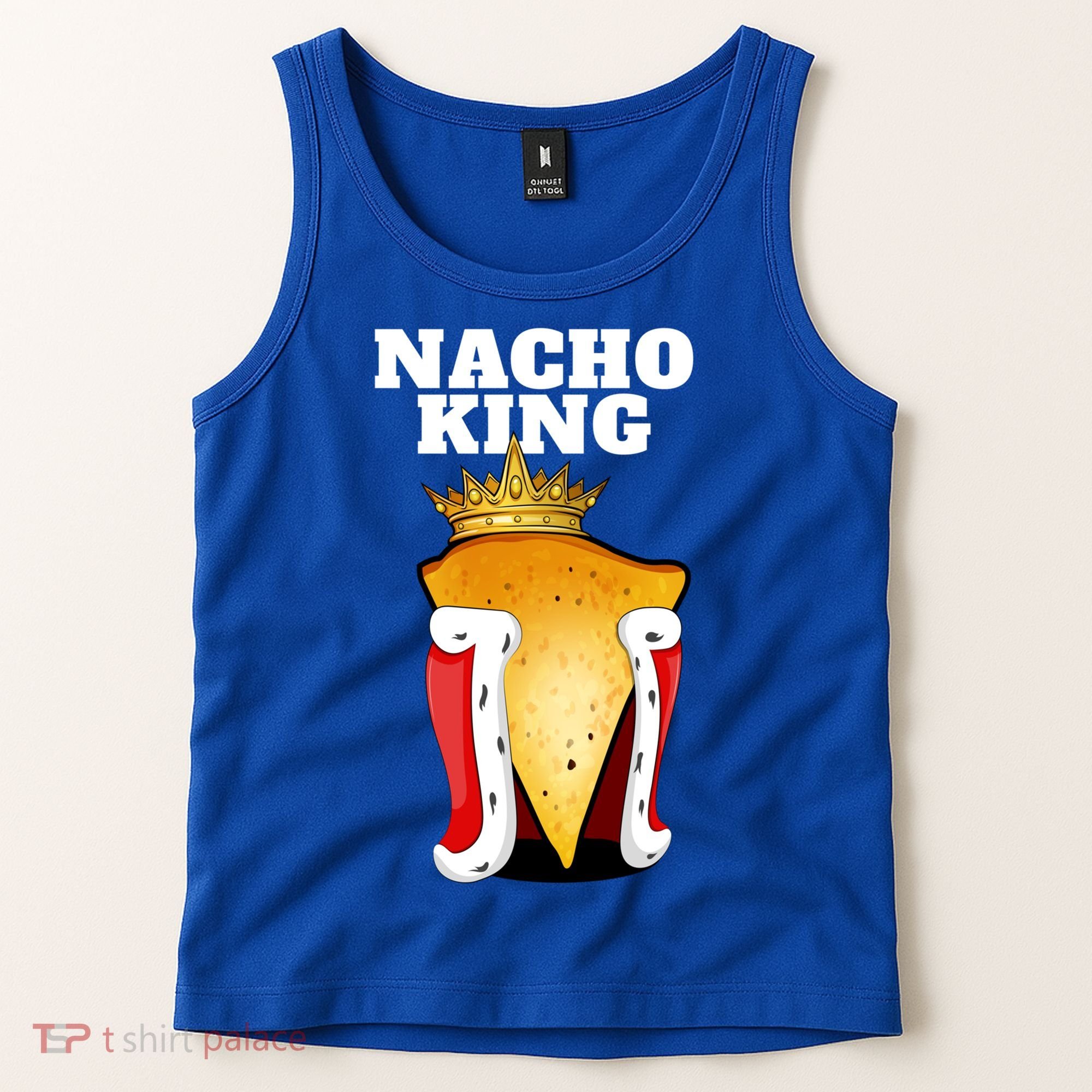 Nacho King Nacho Lover Gift Cute Mexican Nachos Gift Tank Top