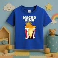 Nacho King Nacho Lover Gift Cute Mexican Nachos Gift Toddler T-Shirt thumb 3