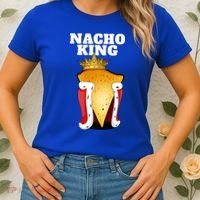 Nacho King Nacho Lover Gift Cute Mexican Nachos Gift Women's T-Shirt thumb 2