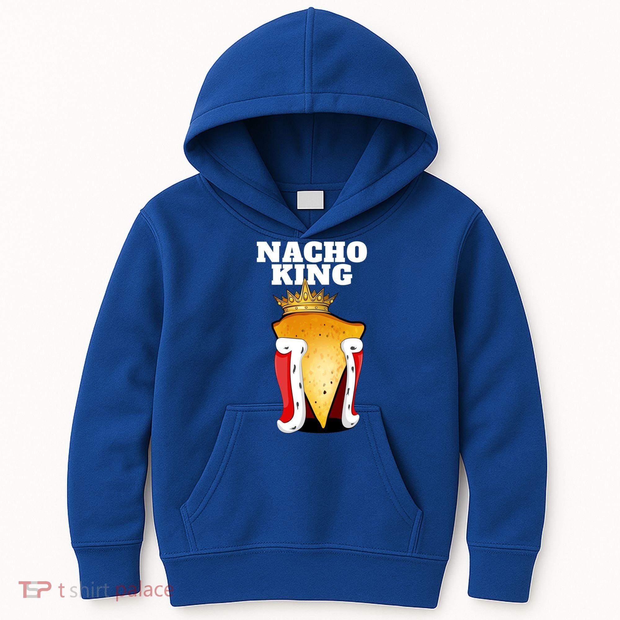 Nacho King Nacho Lover Gift Cute Mexican Nachos Gift Kids Hoodie
