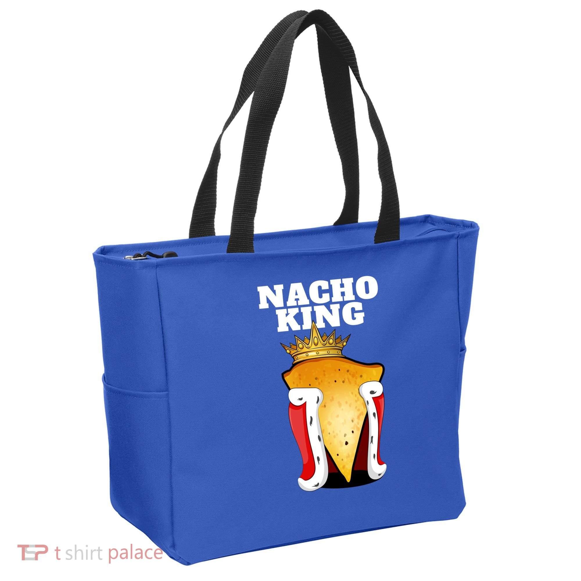 Nacho King Nacho Lover Gift Cute Mexican Nachos Gift Tote Bag