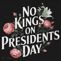 No Kings On Presidents Day Retro Anti Trump Subtle Protest Women's T-Shirt thumb 6