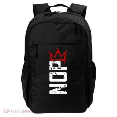 No Kings Protest Sign Vertical Backpack