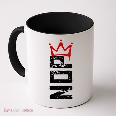 No Kings Protest Sign Vertical Coffee Mug