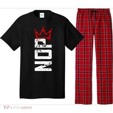 No Kings Protest Sign Vertical Pajama Set