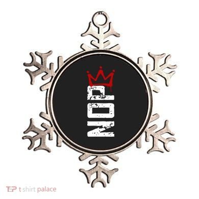No Kings Protest Sign Vertical Ornament