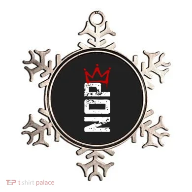 No Kings Protest Sign Vertical Ornament