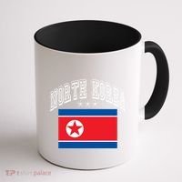 North Korea Patriotic Throwback Flag Souvenir Great Gift Coffee Mug thumb 1